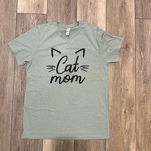 Cat Mom Bella Canvas Tee